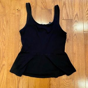 Black tank top